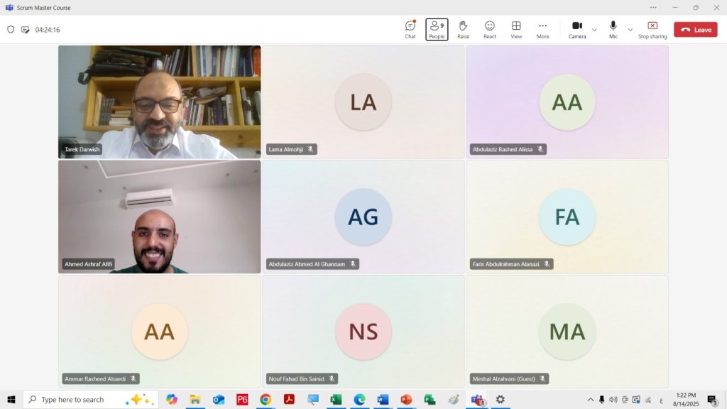 Emkan, KSA preparing to be "Certified Scrum Masters"