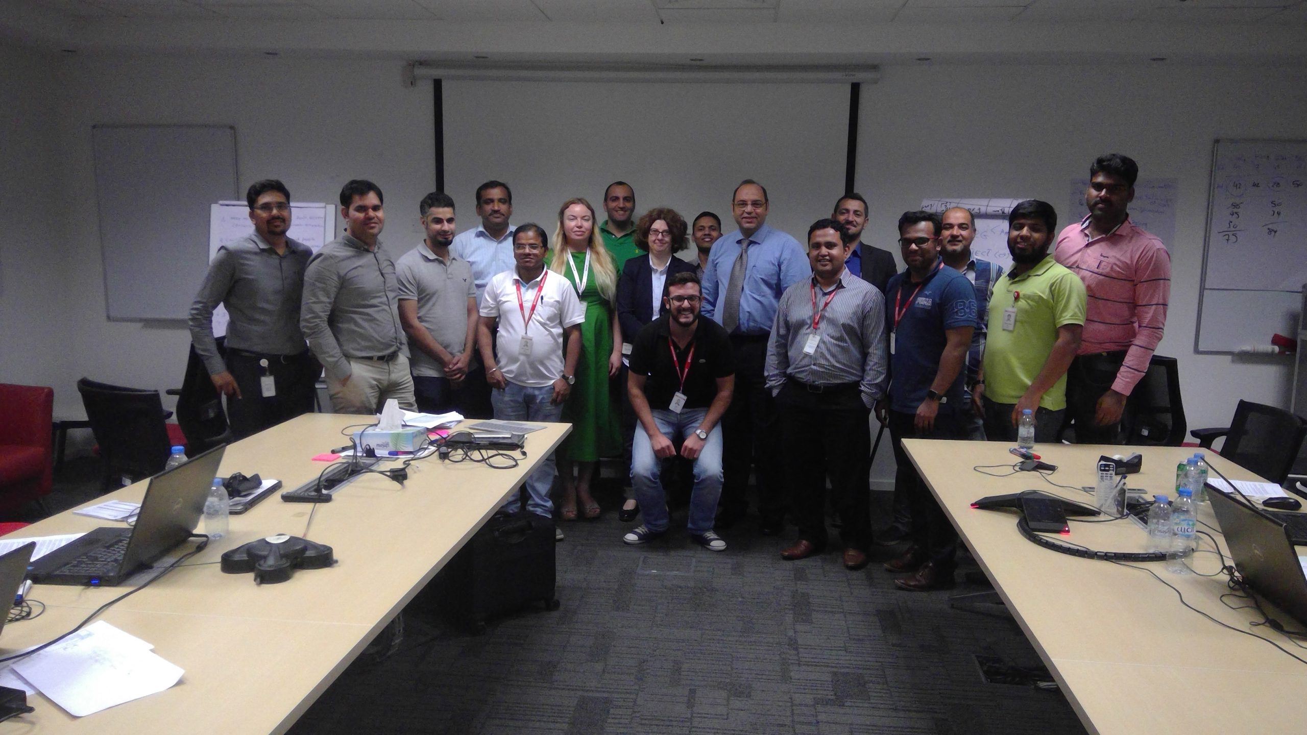 In-classroom training session in Dubai